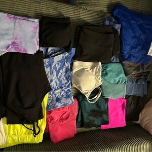 LOT of workout gear